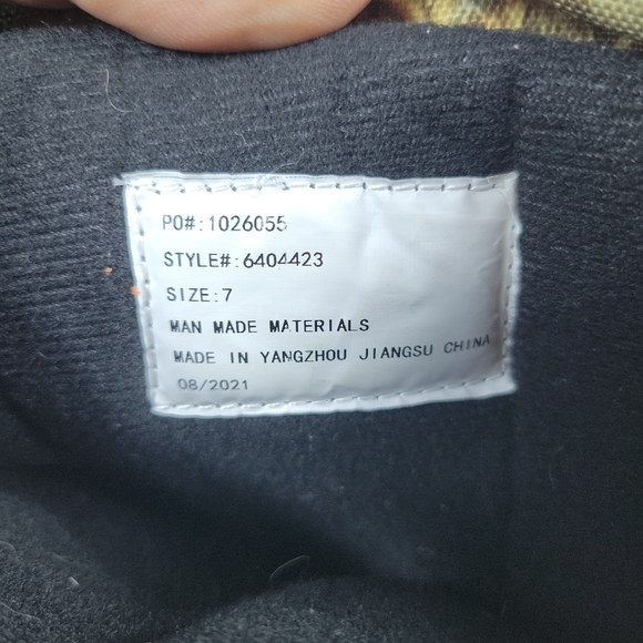 Itasca youth camo Hunting Snow Winter Boots Size 7 Excellent Used Condition - Picture 4 of 9